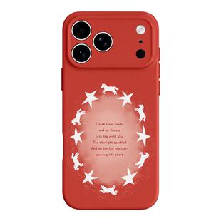 【转运马】幸运新年插画适用iPhone16/17promax手机壳华为P70苹果13马年OPPOreon14软vivoS15一加ACE5红米K80