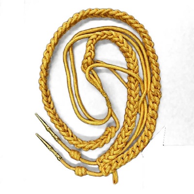 高档编织金属仪仗队表演挂绳