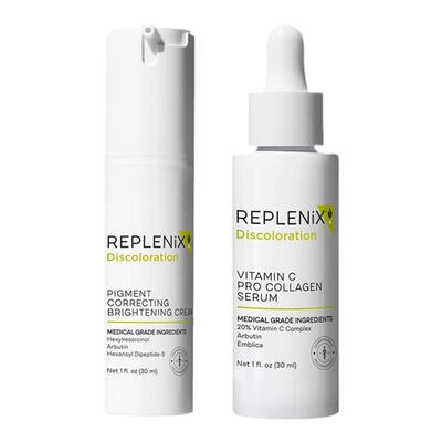 TOPIX Replenix维C精华液20%VC亮白乳面霜修复精华乳去黄改善暗沉
