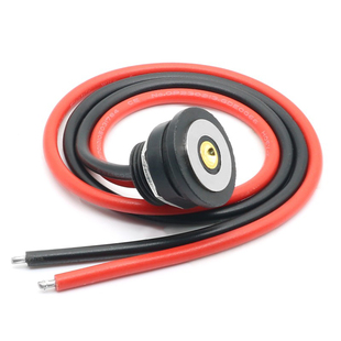 磁吸充电线 单芯触点pogopin连接器大电流10a公母接头 磁吸数据线