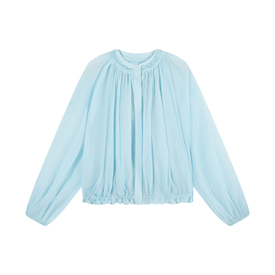 0压感轻薄防晒花苞外套