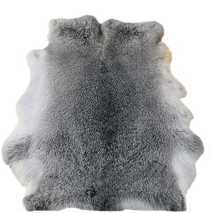 正品兔皮整张兔毛獭兔毛皮料手拿包包护膝拍照摄影道具兔子皮整张