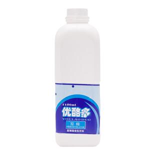 鲜活优酪多 1.1L原味浓缩酸奶乳酸菌优乐多益菌多优格乳奶茶原料