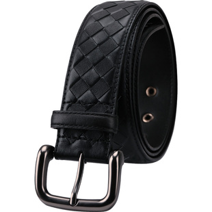 GA&BV正品官方旗舰店男士皮带编织男款真皮2025新款裤腰带年轻人