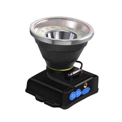 奇量远射泛光一体超亮锂电大头灯