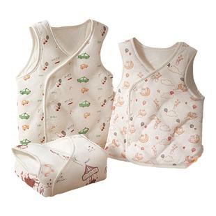 科巢儿童马甲婴儿衣服女童秋冬保暖宝宝背心男童纯棉加厚新生新款