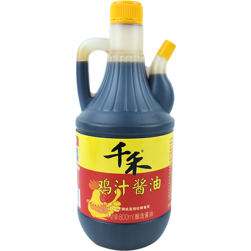 千禾鸡汁酿造生抽酱油800ml