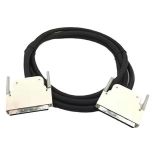 VHDCI68转VHDCI68 公对公 小SCSI68转小SCSI68 铁壳 1带螺丝 屏蔽