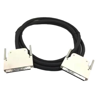 VHDCI68转VHDCI68 公对公 小SCSI68转小SCSI68 铁壳 1带螺丝 屏蔽