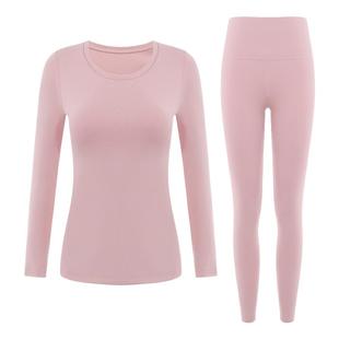 【热卖】全棉时代男款女款风柔棉保暖套装纯棉秋衣秋裤冬保暖内衣