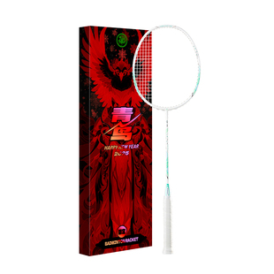 川崎羽毛球拍青鸟双旦礼盒版送礼超轻5U全碳素男女专业比赛训练拍