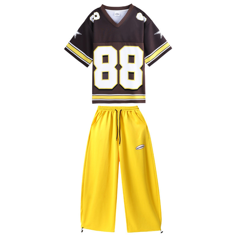 儿童街舞潮服六一小学生班服男童