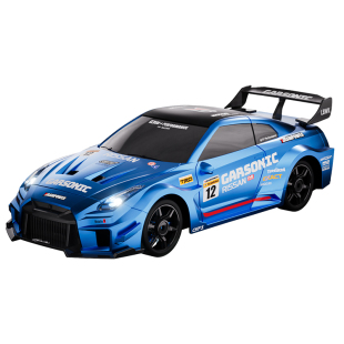 儿童rc遥控汽车玩具男孩高速可漂移越野四驱电动赛车gtr模型1比24