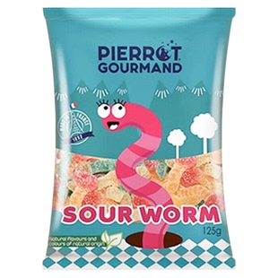 安德鲁倍乐果虫虫酸软糖橡皮可乐酸软QQ软胶糖法国进口儿童零食