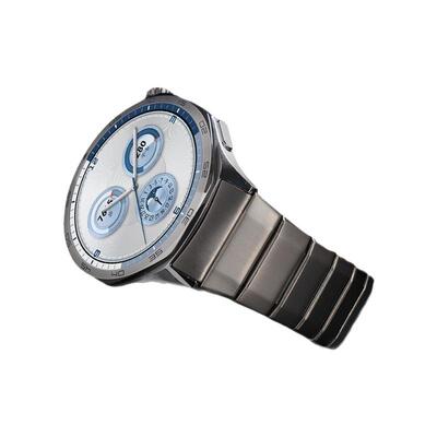 适用华为GT6手表专用无缝一体GT5秒变钛空版全钛腕表带watchgt4尊享版运动智能金属快拆男士钛空银非钛合金