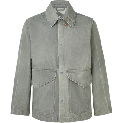 【折扣】OBJECTS IV LIFE 男士秋冬宽松带缀饰牛仔外套