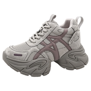 小个子内增高老爹鞋2025新款秋冬季厚底休闲运动鞋小码女鞋313233