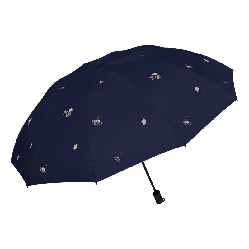 天堂伞十骨黑胶防晒晴雨两用