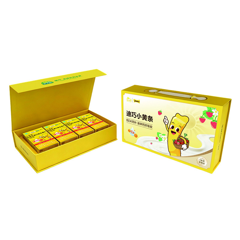 【迪巧】小黄条礼盒装液体钙儿童成长补钙维生素DK草莓味旗舰店