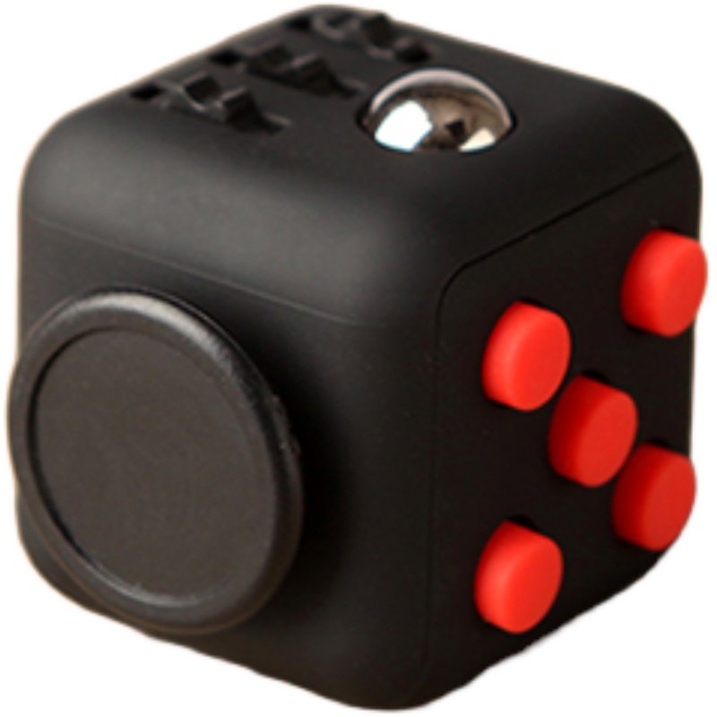 fidget toy cube减压骰子抗烦躁焦虑发泄神器解压魔方块指尖玩具