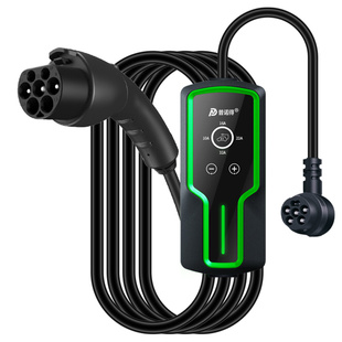 普诺得7/11kw随车充二合一赛博充电桩充电枪特斯拉家用新能源汽车
