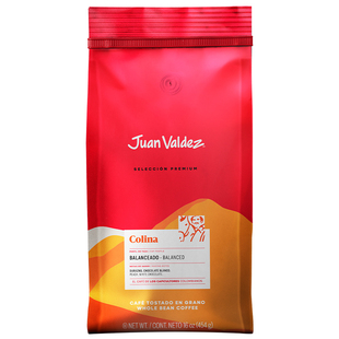 Juan Valdez胡安帝滋哥伦比亚进口咖啡Colina山丘咖啡豆454g