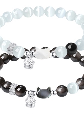 萌喵贴贴情侣简约精致百搭手串