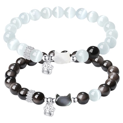 萌喵贴贴情侣简约精致百搭手串