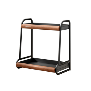 调料品置物架厨房双层家用台面多功能调味料放油盐酱醋的收纳架子