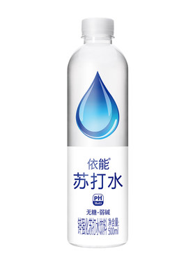 依能苏打水锌强化青柠500ml*24瓶