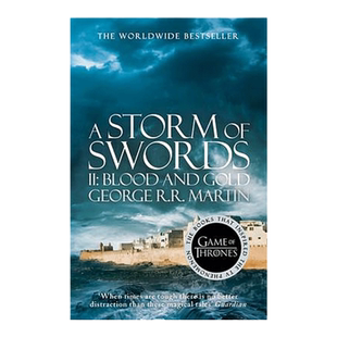 冰与火之歌3-2 冰雨的风暴 血与金 英文原版 A Storm of Swords Part 2 Blood and Gold 全英文版 MARTIN GEORGE R R 进口英语书籍