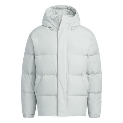 阿迪达斯拒水防泼保暖鸭绒羽绒服