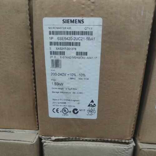 议价6SE6420-2UC21-5BA1西门子MM420变频器1.5KW 6SE64202UC215BA