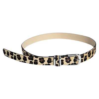 Darkblue豹纹蛇纹合金辣妹腰带