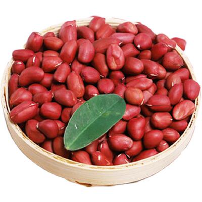 山东红皮花生人工挑选