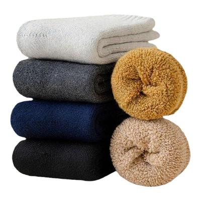 保暖毛圈袜冬季抗寒加厚加绒防臭