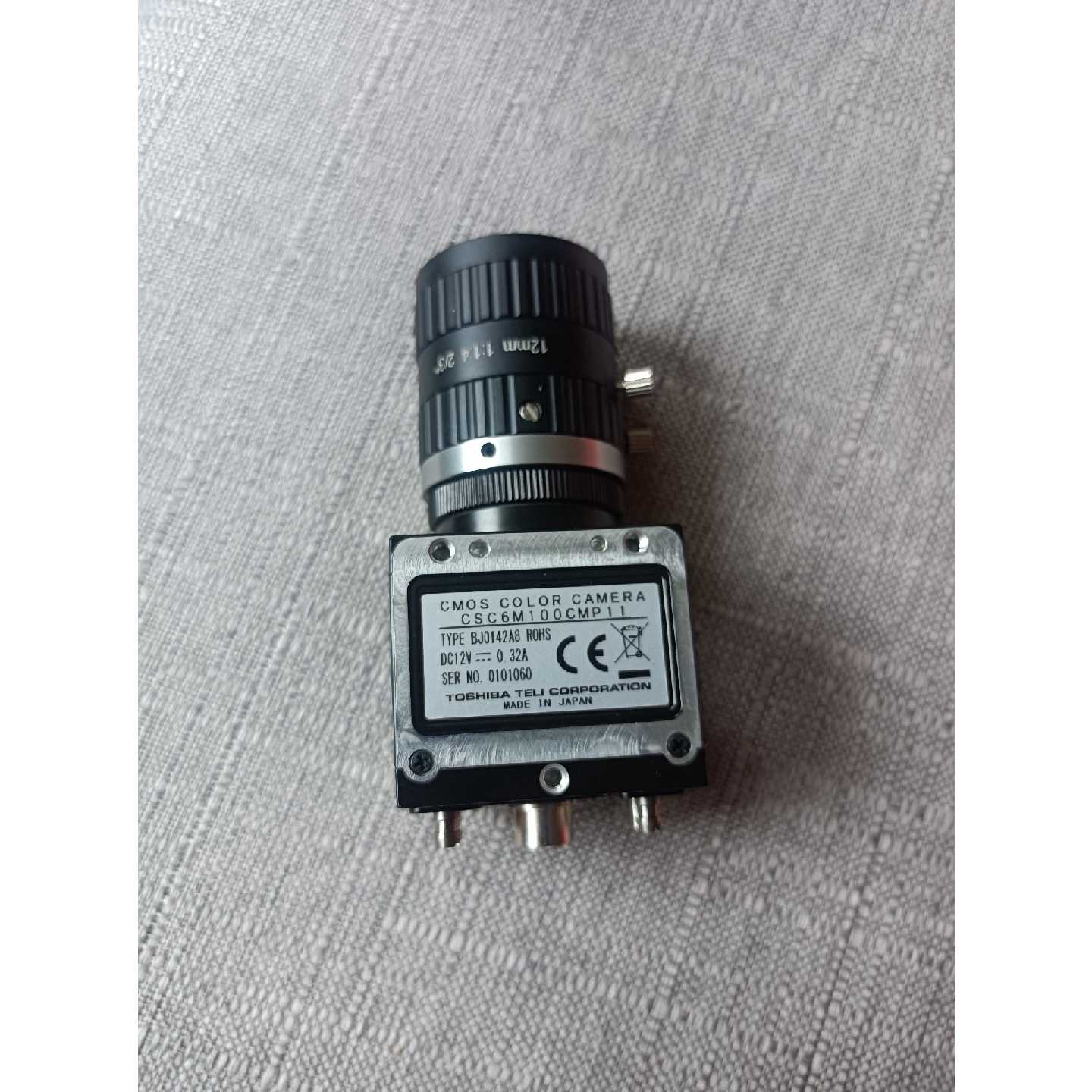 东芝TELI工业相机,型号CSC6M100CMP11.成色如