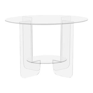 亚克力茶桌茶几客厅卧室沙发简约轻奢创意小边几休闲娱乐咖啡小桌