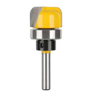 木工铣刀1/4柄仿型双弧圆底线型轴承深圆底刀清底开槽锁孔刀刀具