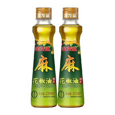 220ml*2花椒油金龙鱼调味烹饪