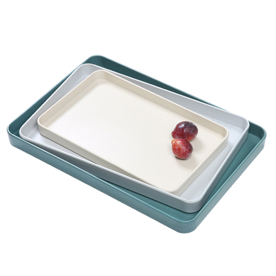 茶盘希尔塑料北欧长方形