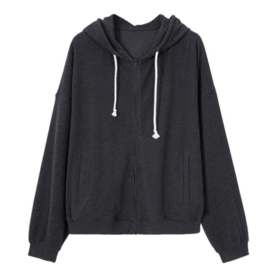 周雨*彤同款客供面料做旧连帽衫