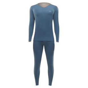 猫人保暖内衣男款无痕加绒德发热打底穿搭初冬贴身秋衣秋裤套装男