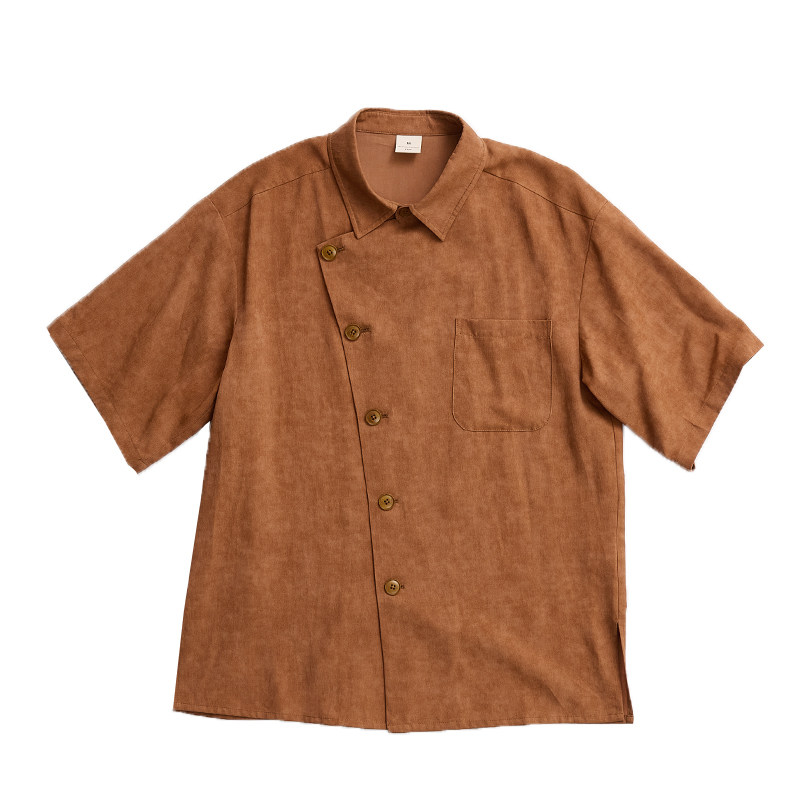 新中式餐饮服务员山野风工作服