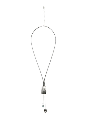 s.deer文艺几何蜡绳吊坠项链