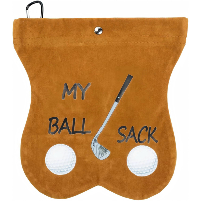 2026 高尔夫球袋收纳袋腰包不掉色保护套Golf Ball Testicle Sac