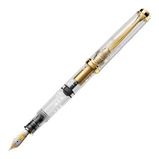 Pelikan百利金中国特别版Souveran帝王M800透明示范钢笔简体繁体中文商务男士女士送礼礼盒旗舰店官方正品