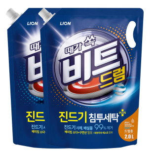 正品进口韩国CJ LION希杰狮王碧特强力超浓缩香味持久洗衣液袋装