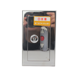 热销明装防火车库电梯卷帘门拉门门禁控制器按钮开关盒带玻璃门