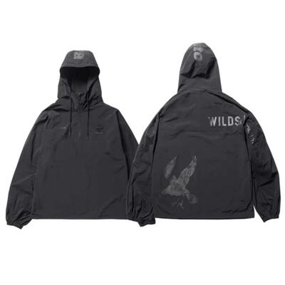 FCRB×山本耀司合作 男女同款宽松版户外运动休闲连帽冲锋衣夹克